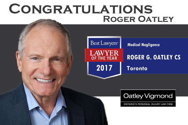 Roger Oatley Named 2017 Lawyer Of The Year