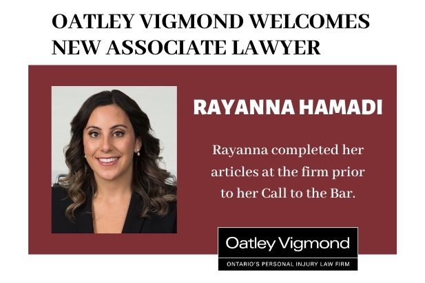 Oatley Vigmond Welcomes New Associate Rayanna Hamadi