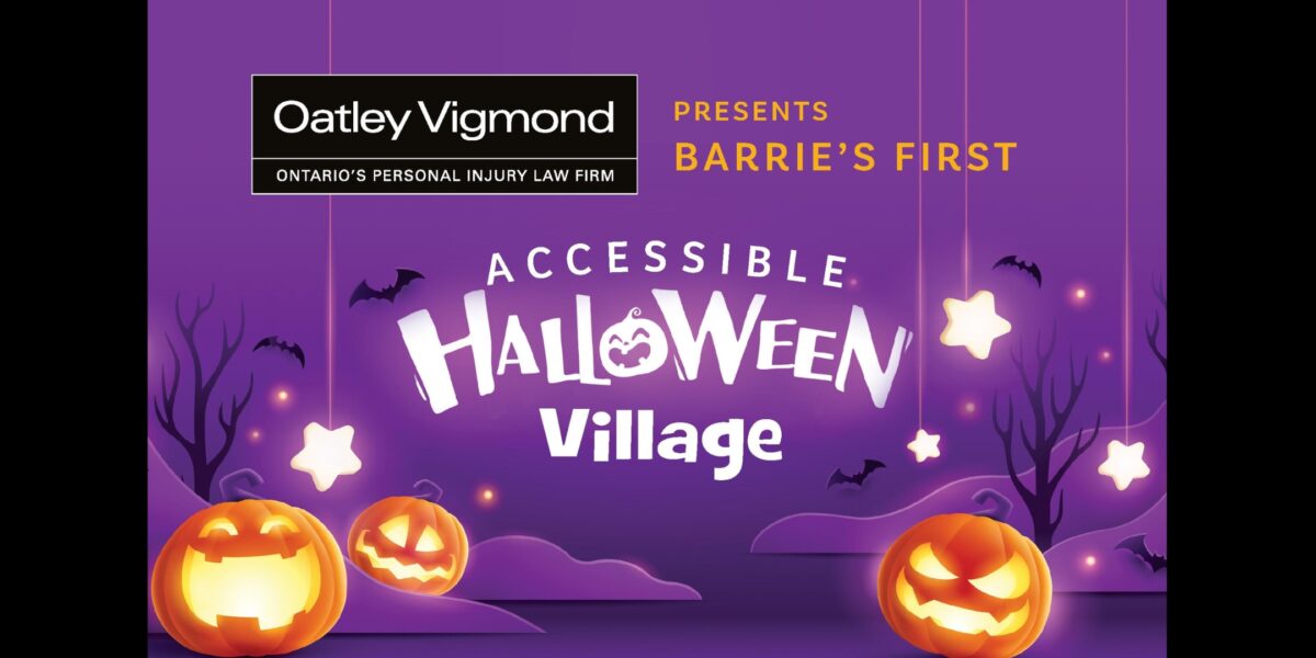 Oatley Vigmond Hosts Barrie’s First Accessible Halloween Village