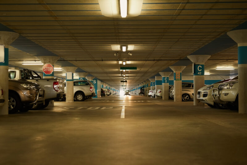 Motor Vehicle Collisions in Parking Garages