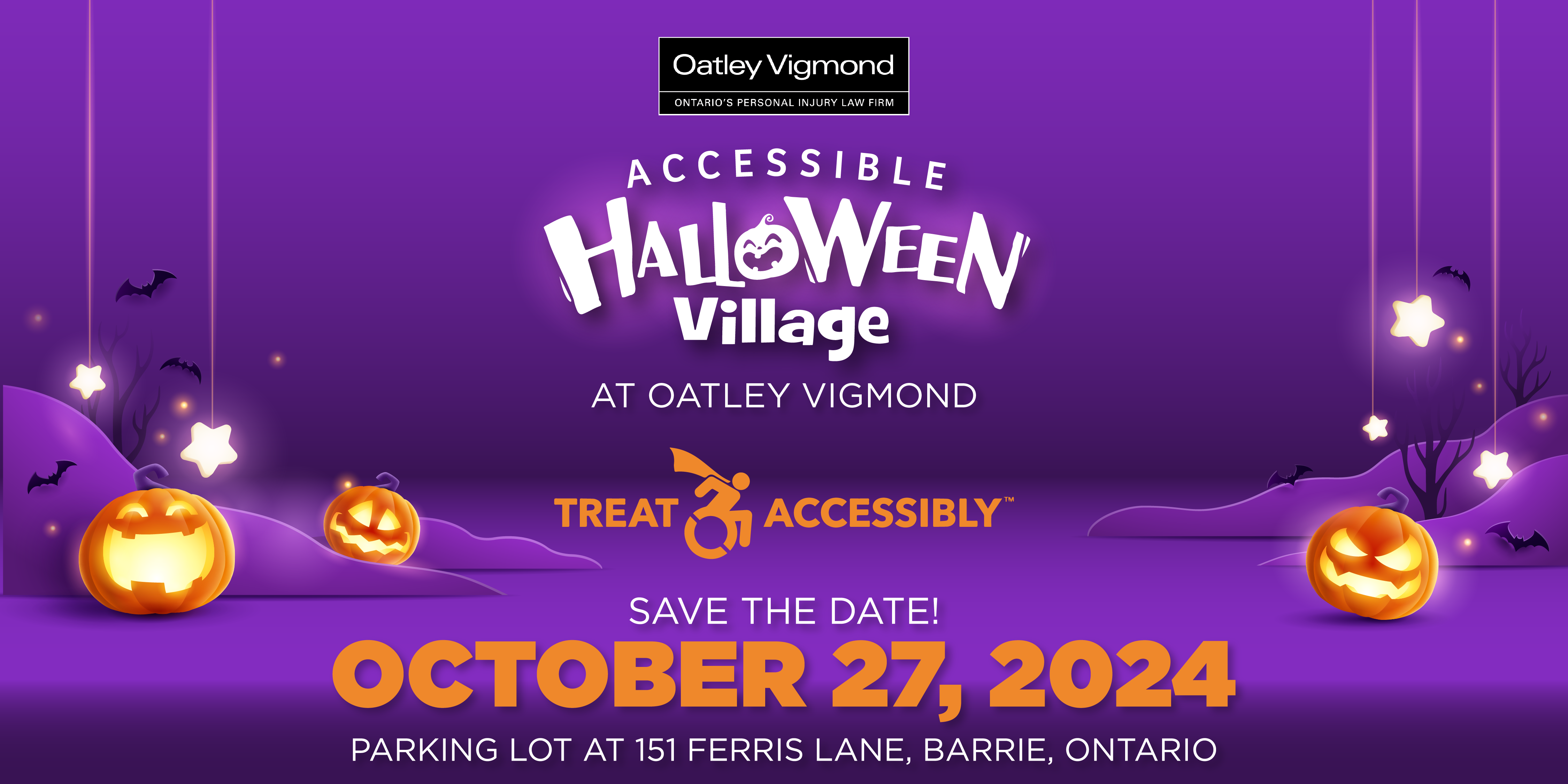 Accessible Halloween Village 2024