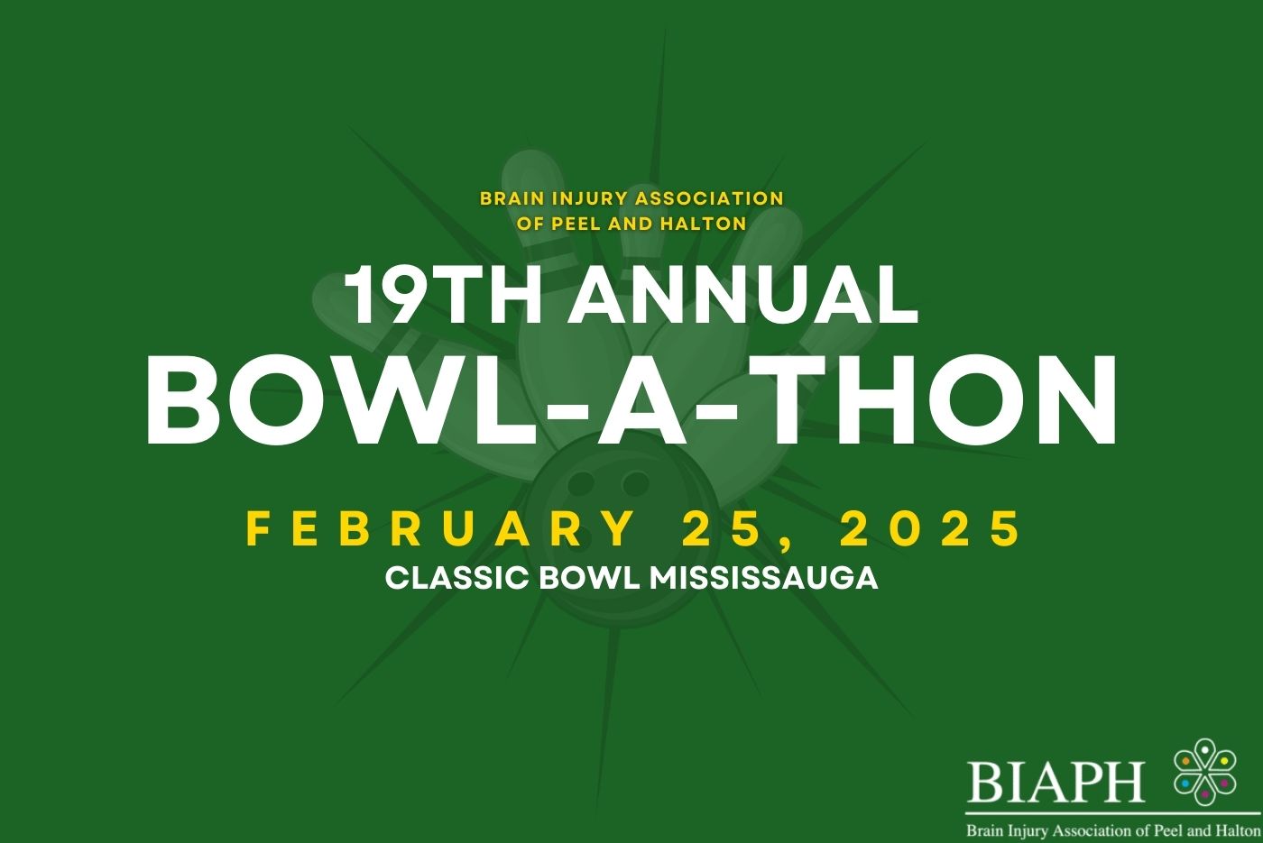 BIAPH 19th Annual Bowl-A-Thon