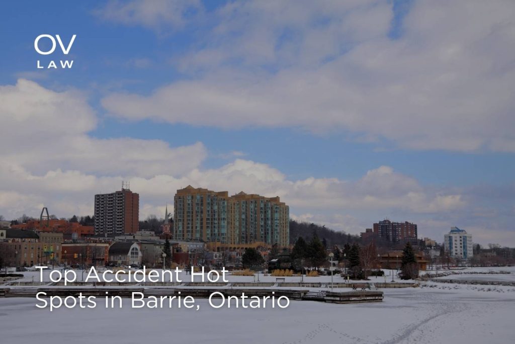 Top Accident Hot Spots in Barrie, Ontario