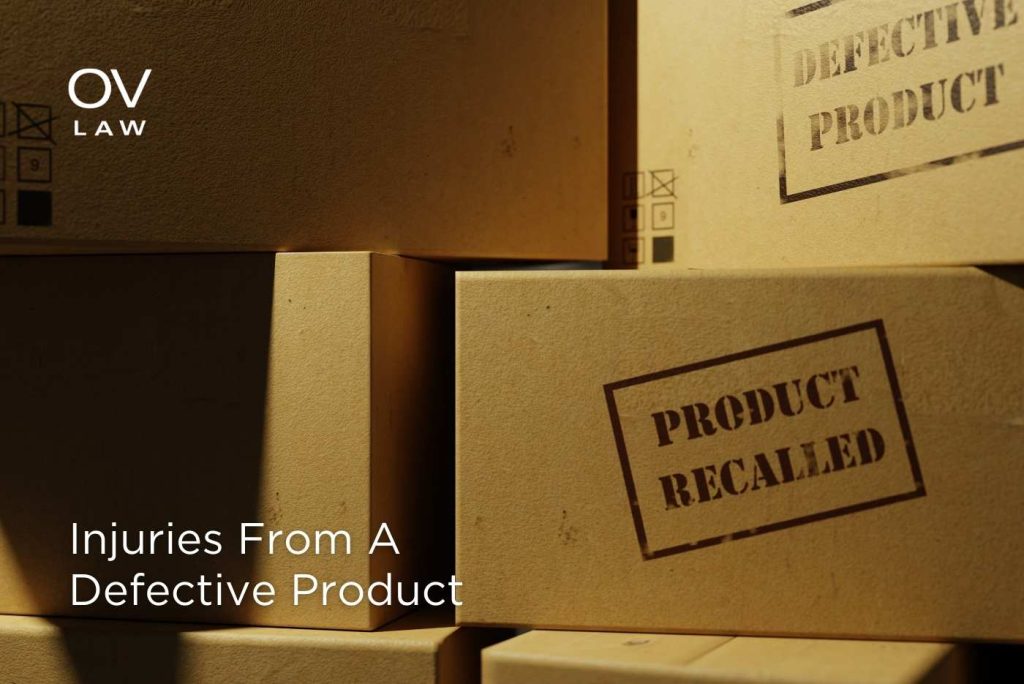 Injuries From A Defective Product - Personal Injury Lawyers