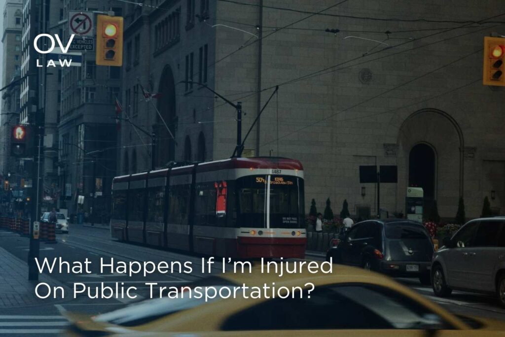 Injured On Toronto Mississauga Brampton Public Transport